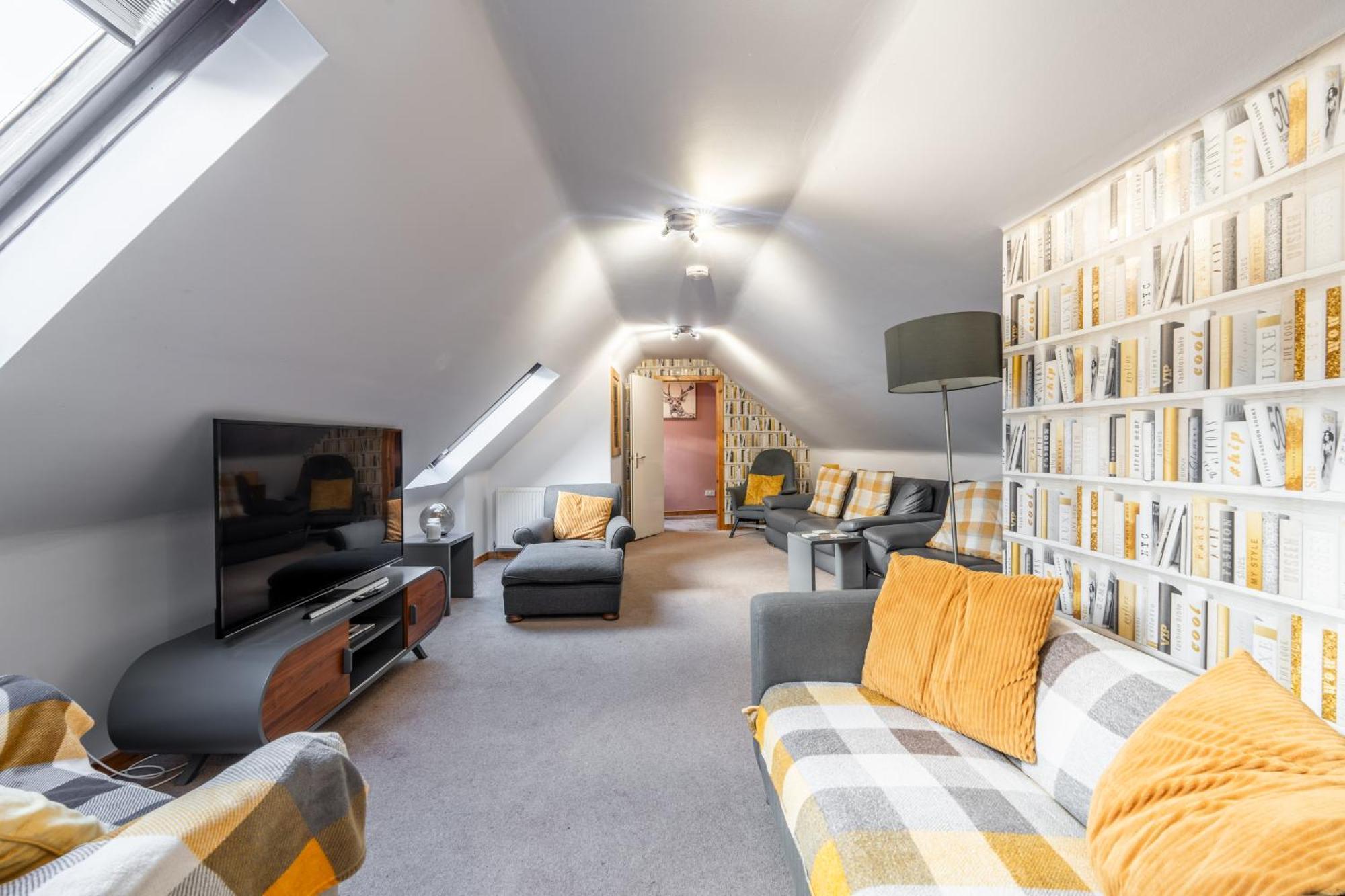 Whinstone Holiday Home In Falkland - Sleeps 8 Eksteriør billede